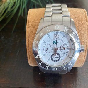 Lacoste Watch Silver